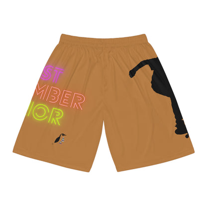 Basketball Shorts: Skateboarding Lite Brown