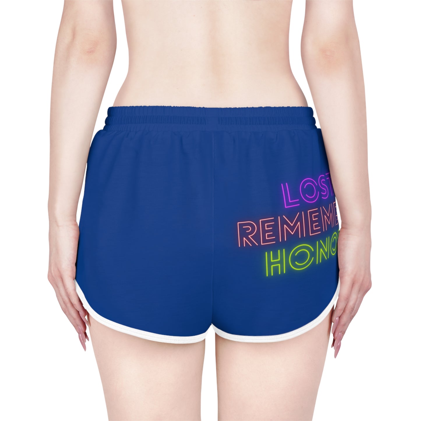 Women's Relaxed Shorts: Tennis Dark Blue