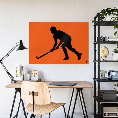 Gloss Posters: Hockey Orange