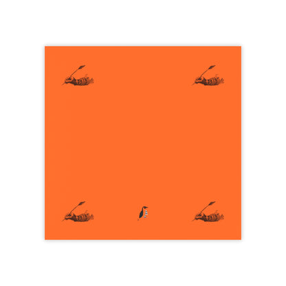 Post-it® Note Pads: Writing Orange