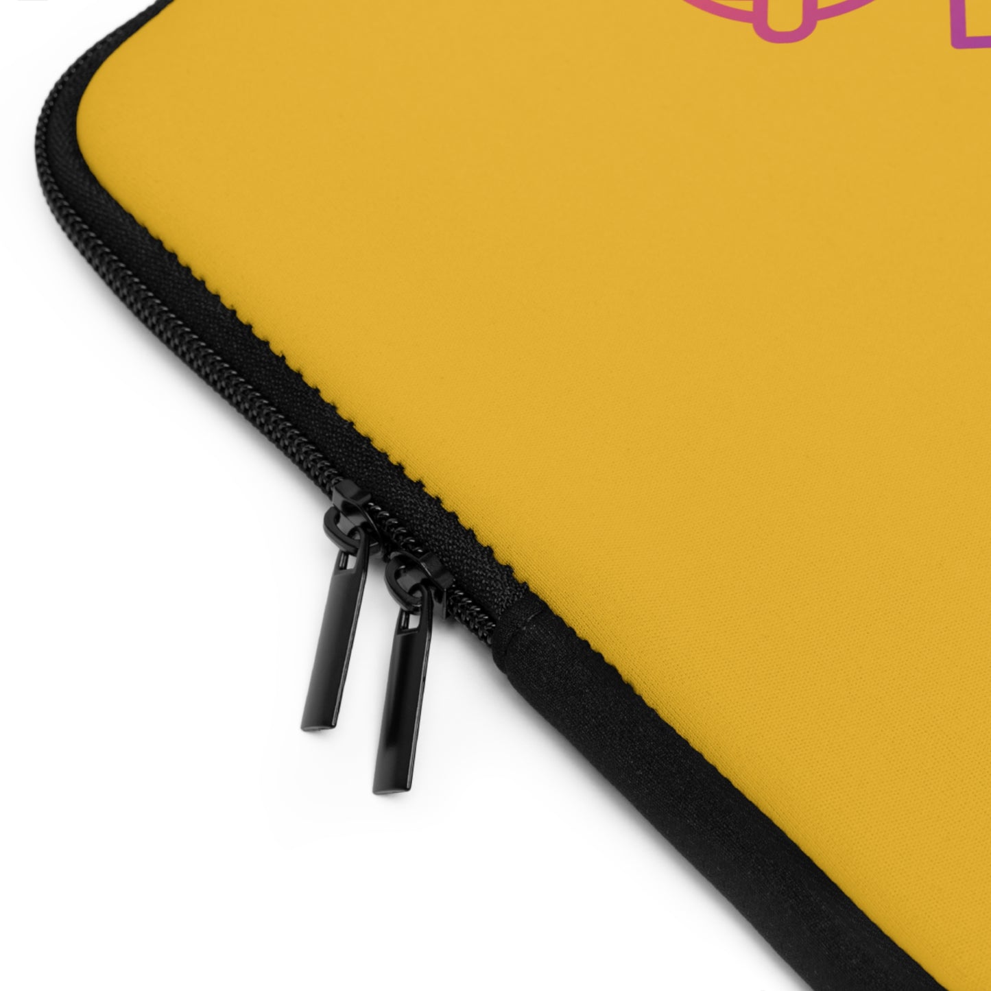 Laptop Sleeve: Music Yellow