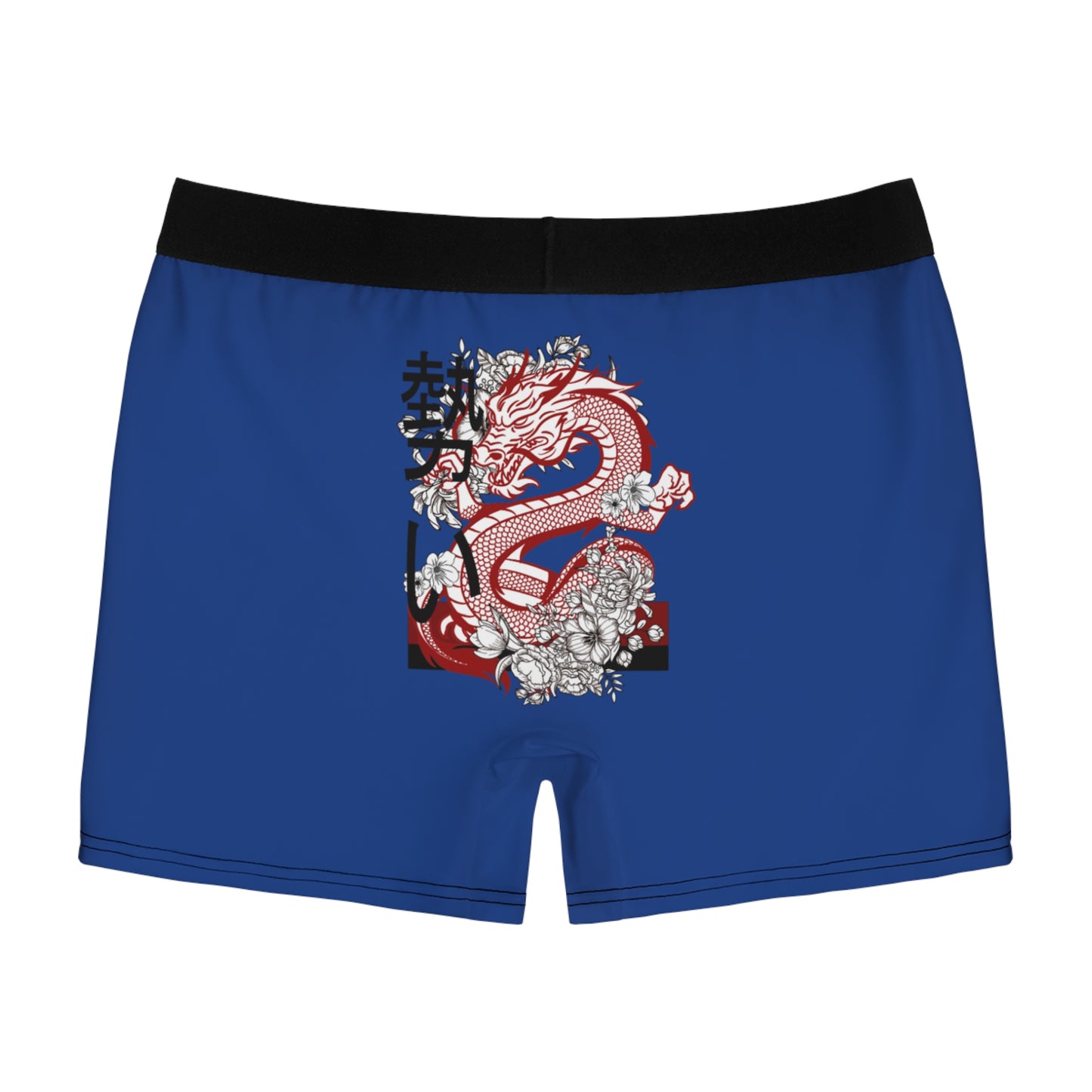 Men's Boxer Briefs: Dragons Dark Blue