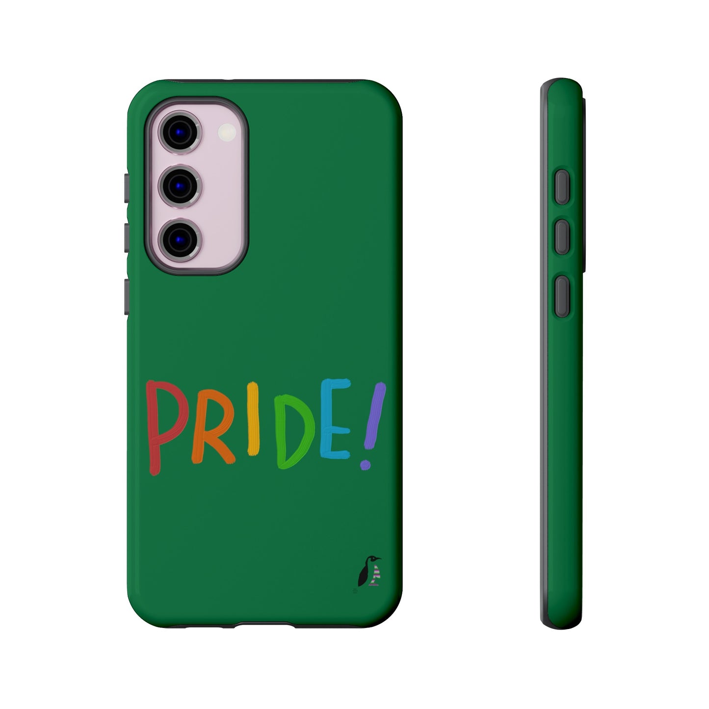 Tough Cases (for Samsung & Google): LGBTQ Pride Dark Green