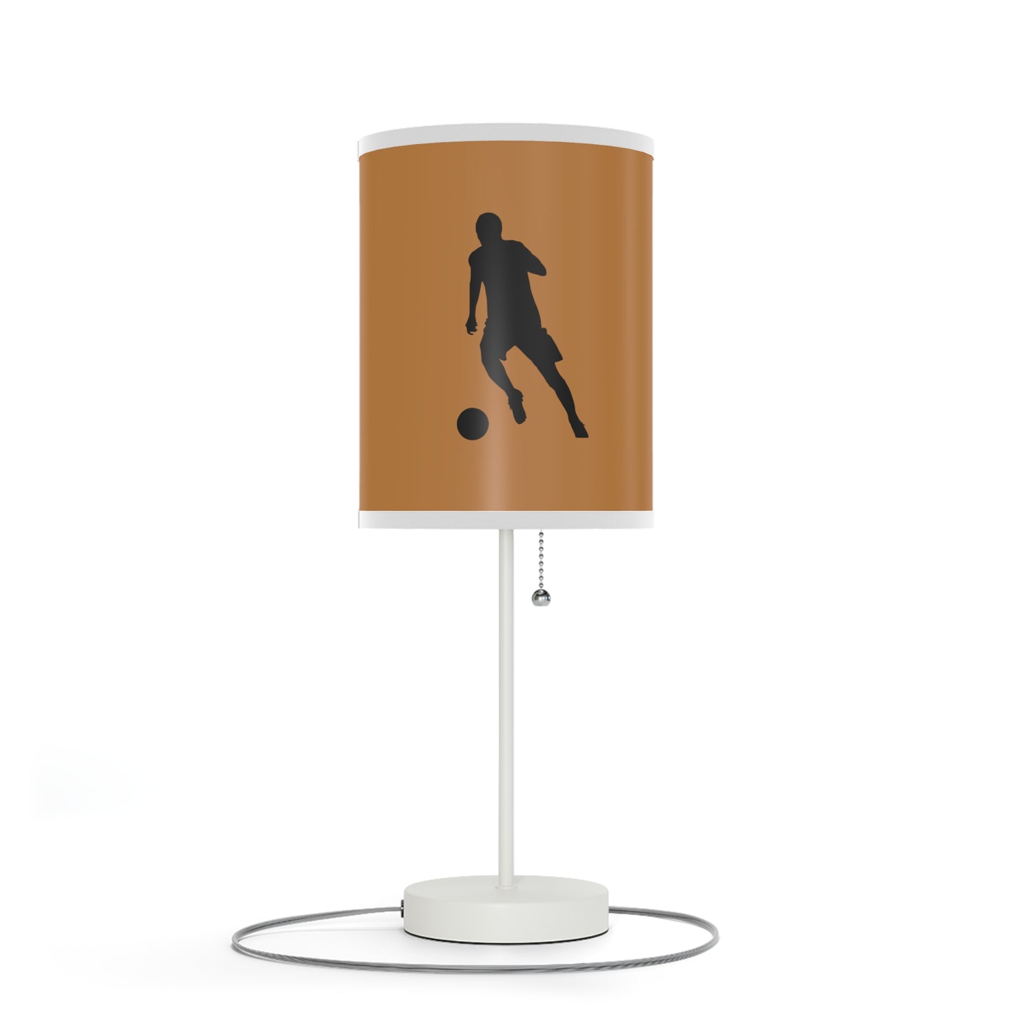 Lamp on a Stand, US|CA plug: Soccer Lite Brown