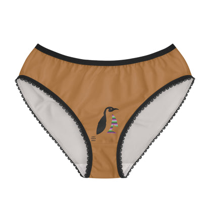 Women's Briefs: Volleyball Lite Brown