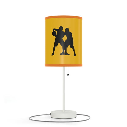 Lamp on a Stand, US|CA plug: Basketball Yellow