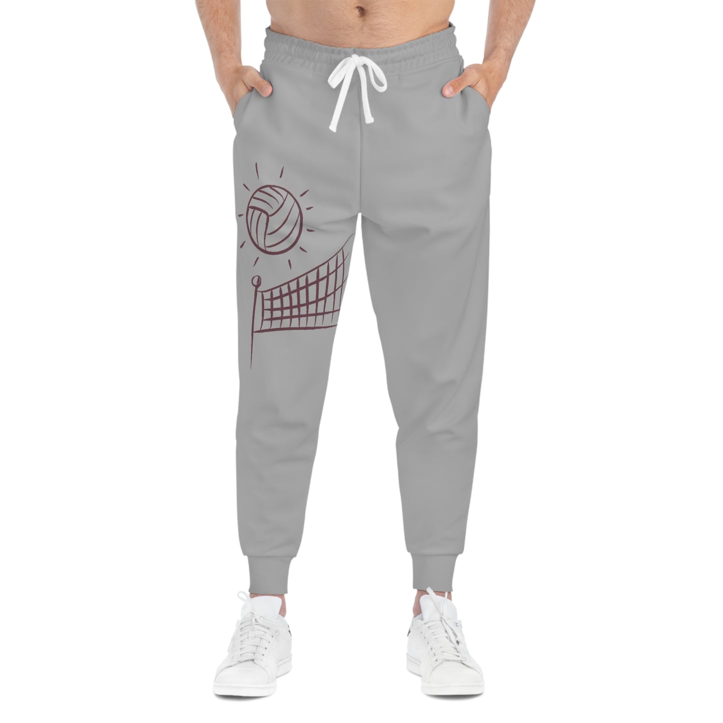 Athletic Joggers: Volleyball Lite Grey