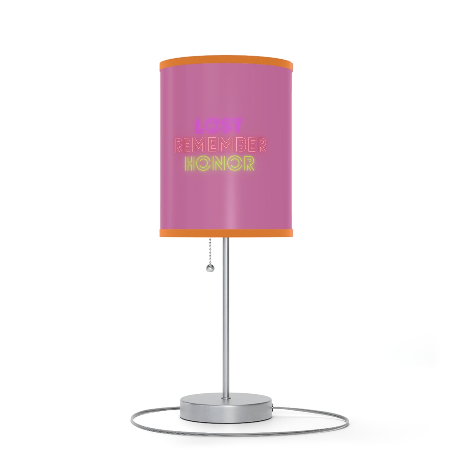 Lamp on a Stand, US|CA plug: LGBTQ Pride Lite Pink