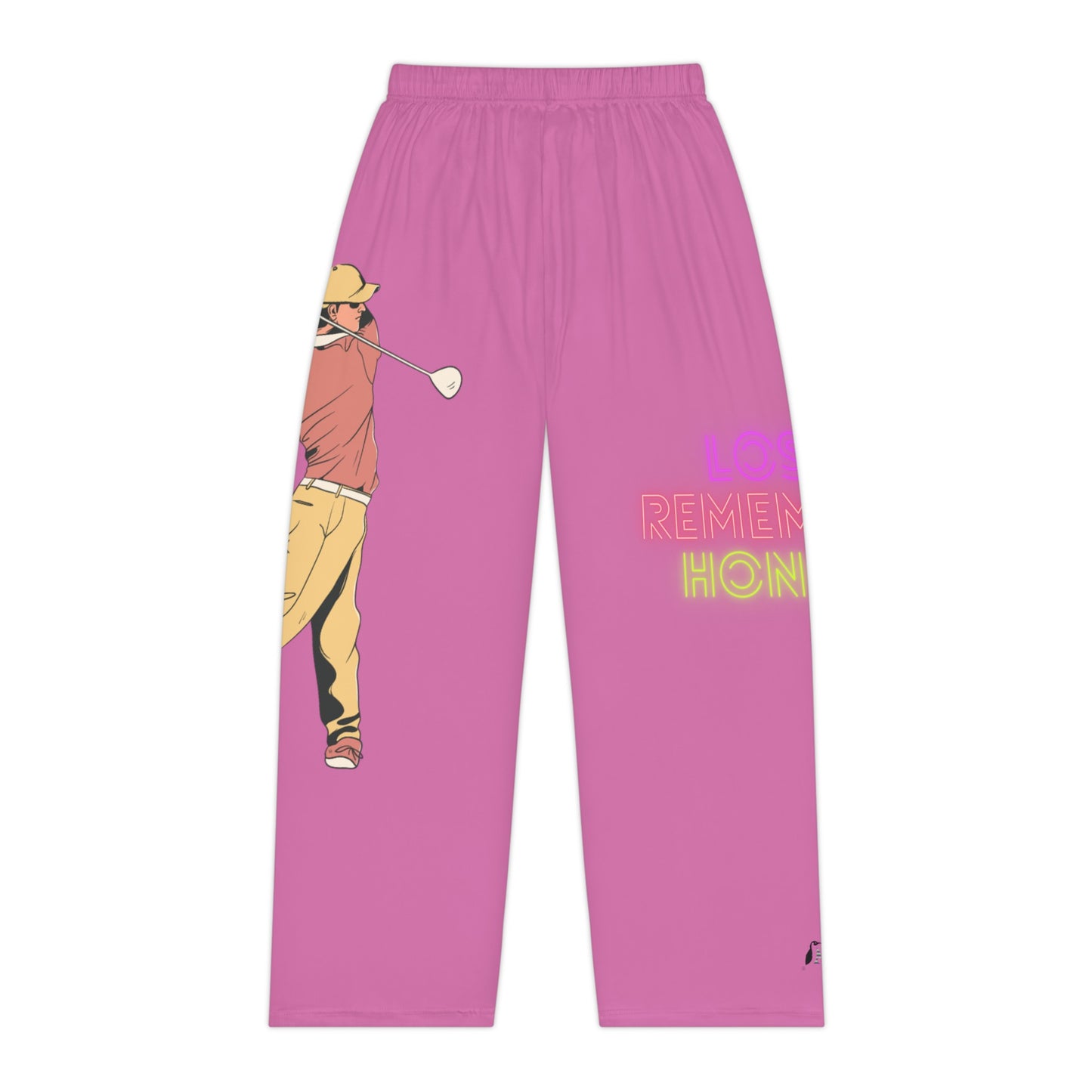 Women's Pajama Pants: Golf Lite Pink