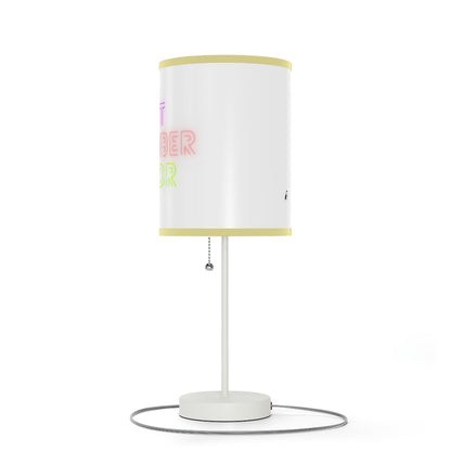 Lamp on a Stand, US|CA plug: Lost Remember Honor White 