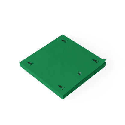 Post-it® Note Pads: Soccer Dark Green