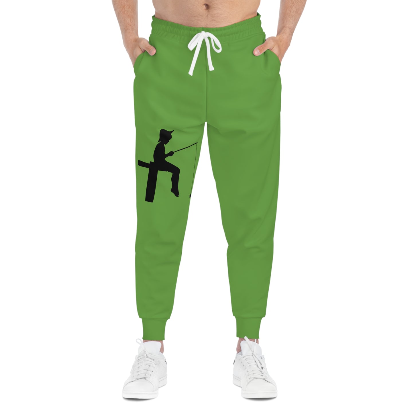 Athletic Joggers: Fishing Green