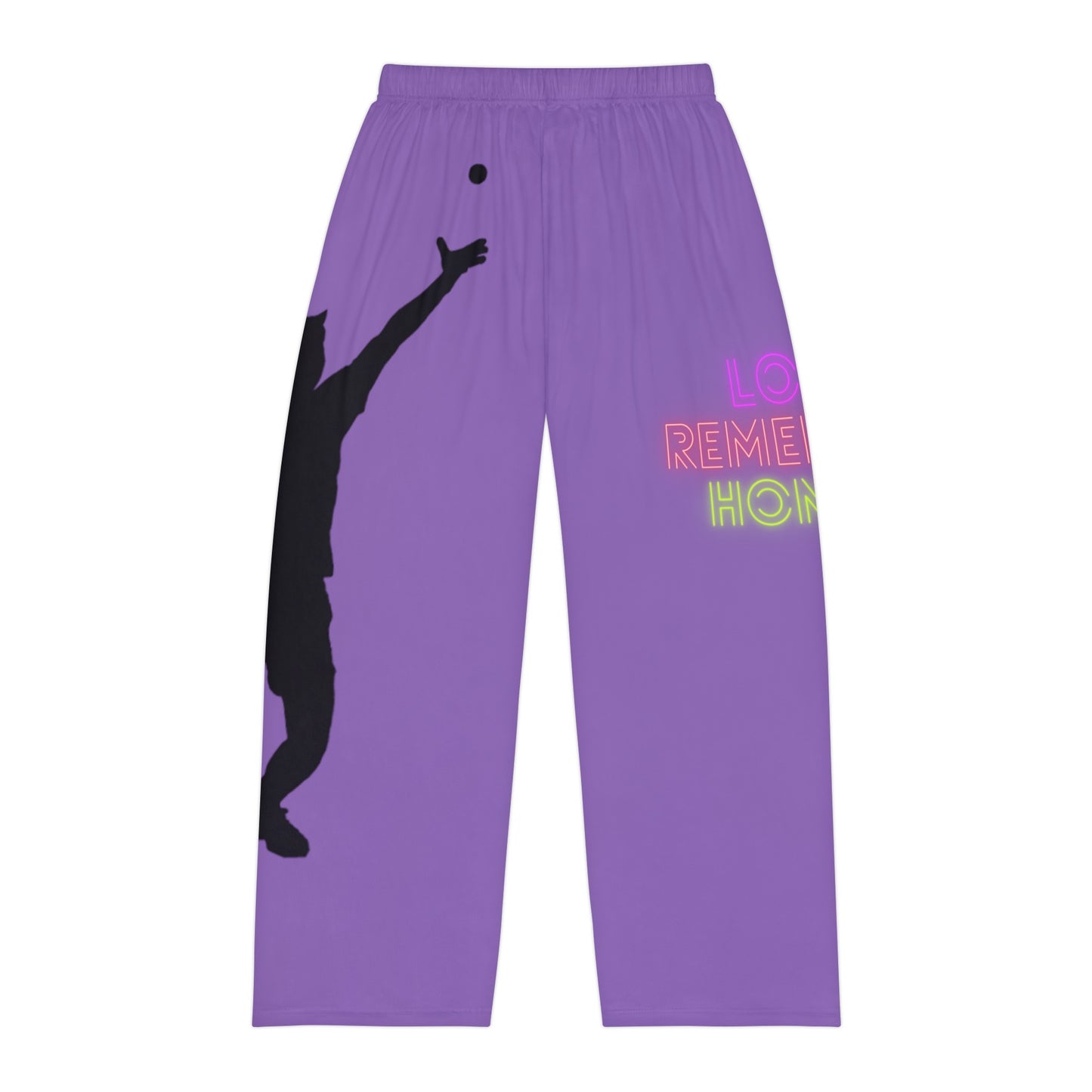 Men's Pajama Pants: Tennis Lite Purple