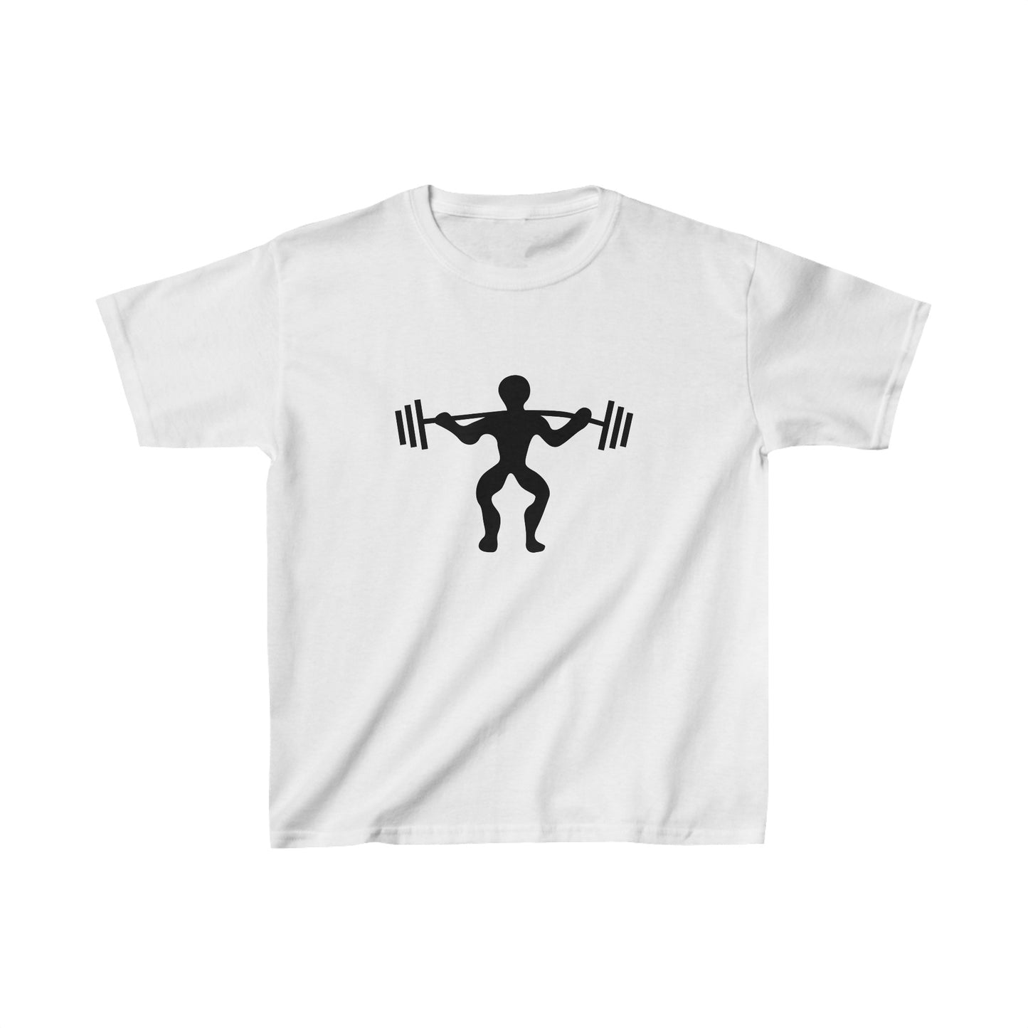 Kids Heavy Cotton™ Tee: Weightlifting