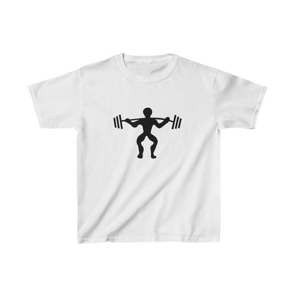 Kids Heavy Cotton™ Tee: Weightlifting