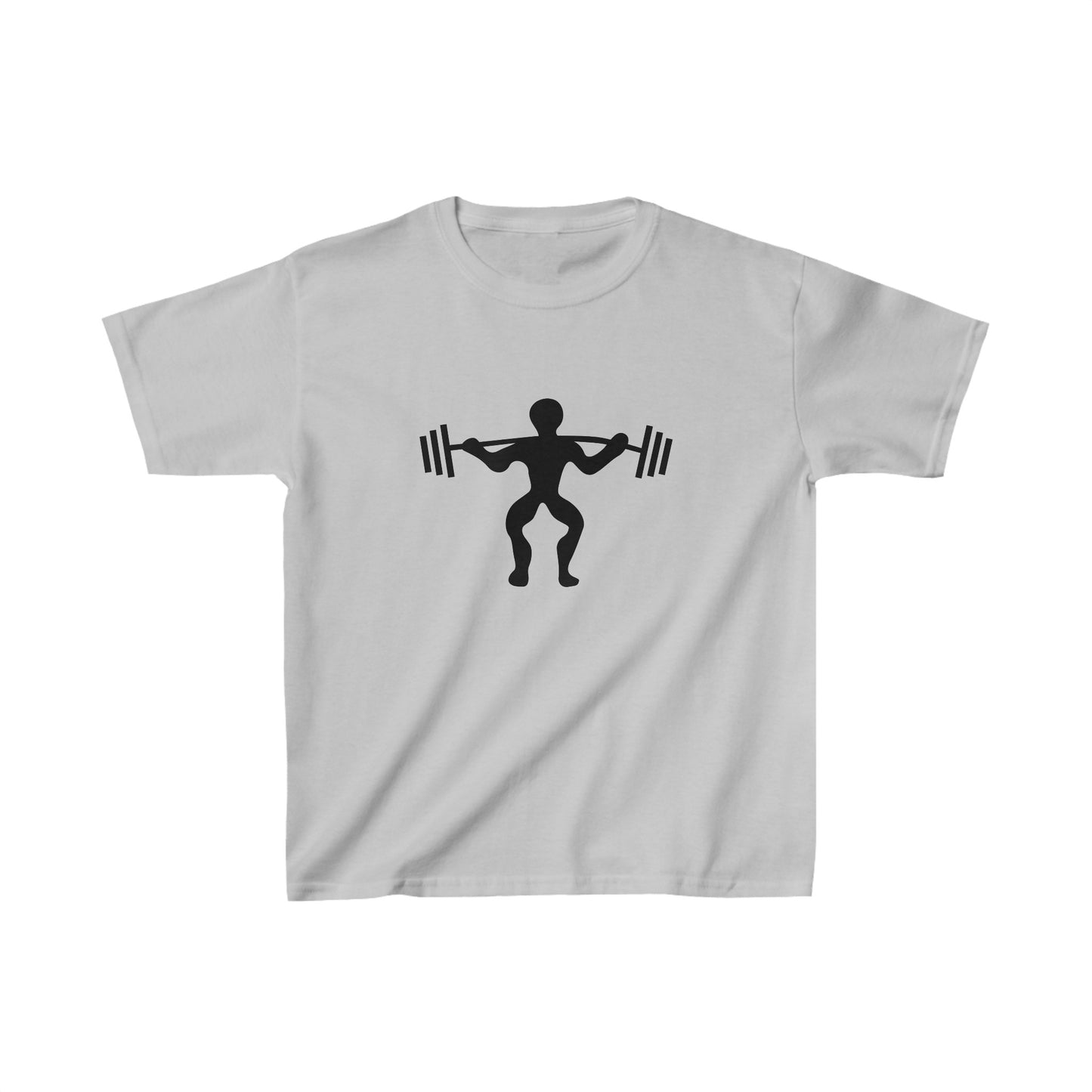 Kids Heavy Cotton™ Tee: Weightlifting