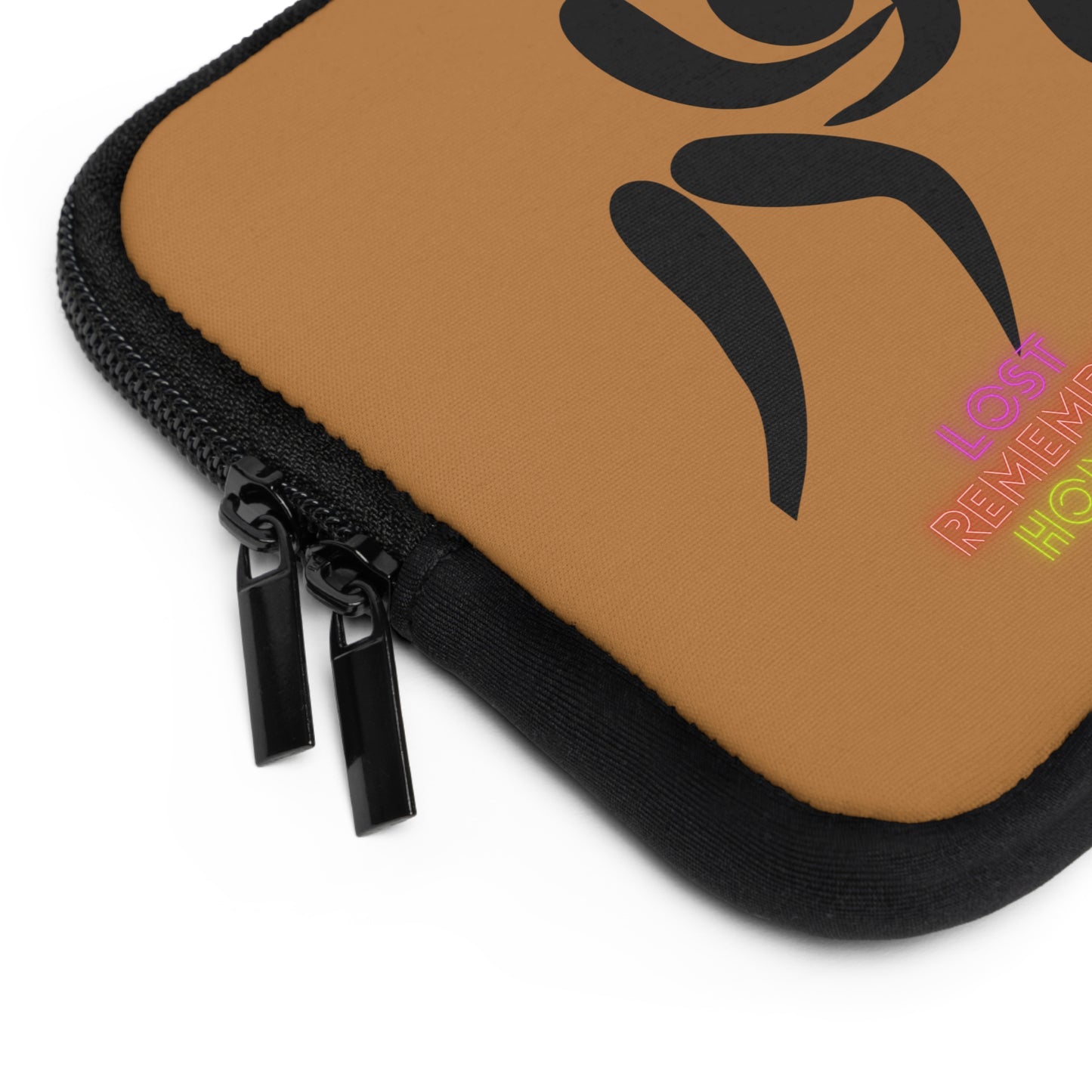 Laptop Sleeve: Wrestling Lite Brown