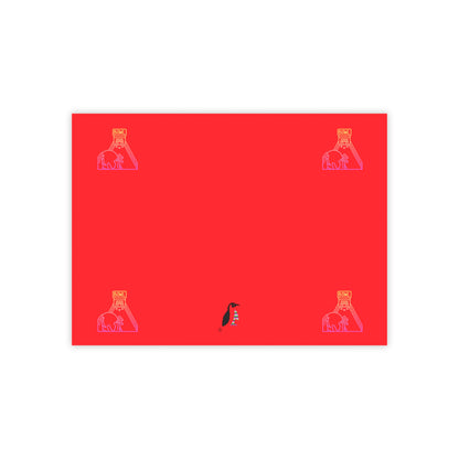 Post-it® Note Pads: Bowling Red