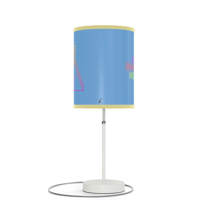 Lamp on a Stand, US|CA plug: Bowling Lite Blue