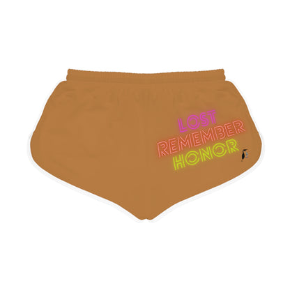 Women's Relaxed Shorts: Dance Lite Brown