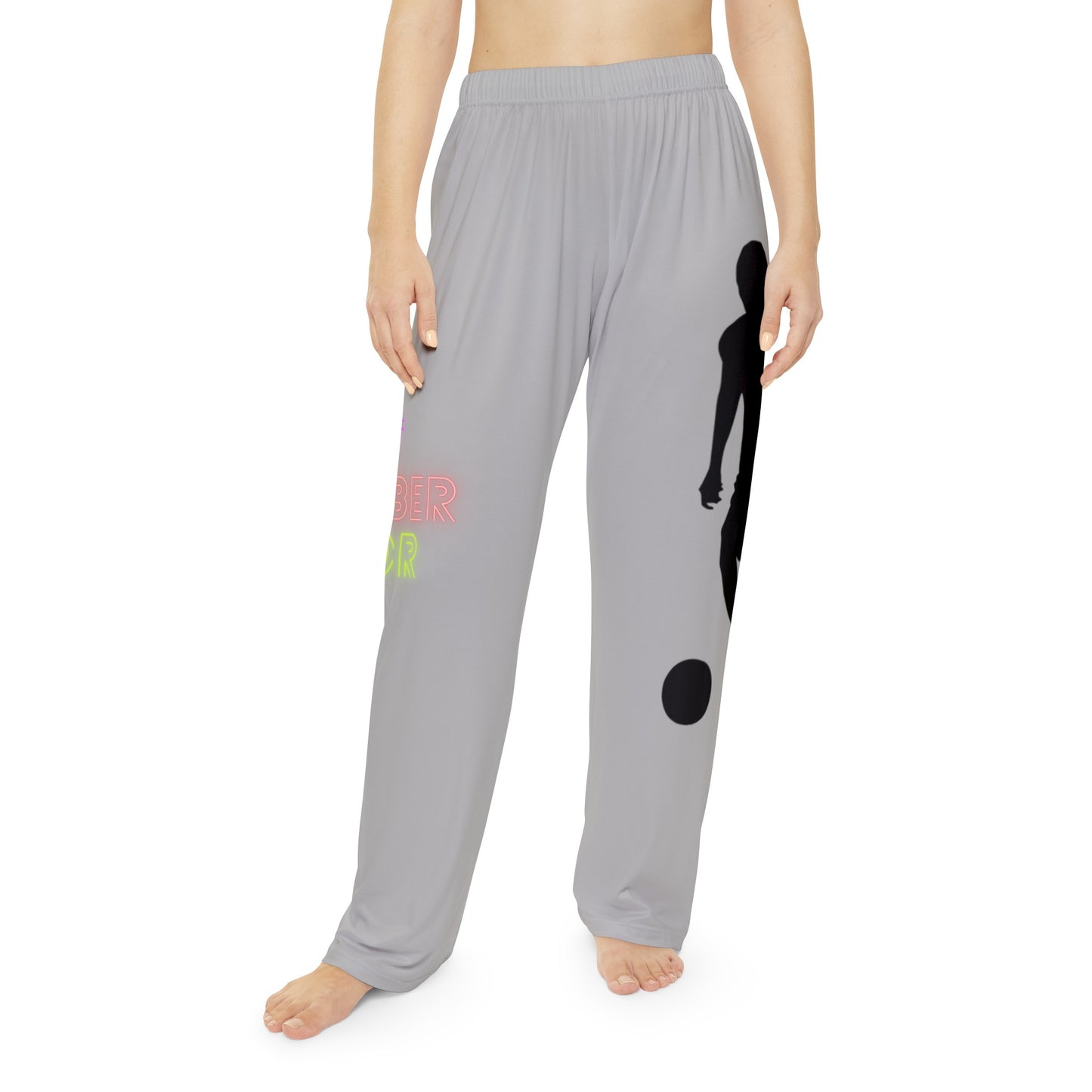 Women's Pajama Pants: Soccer Lite Grey