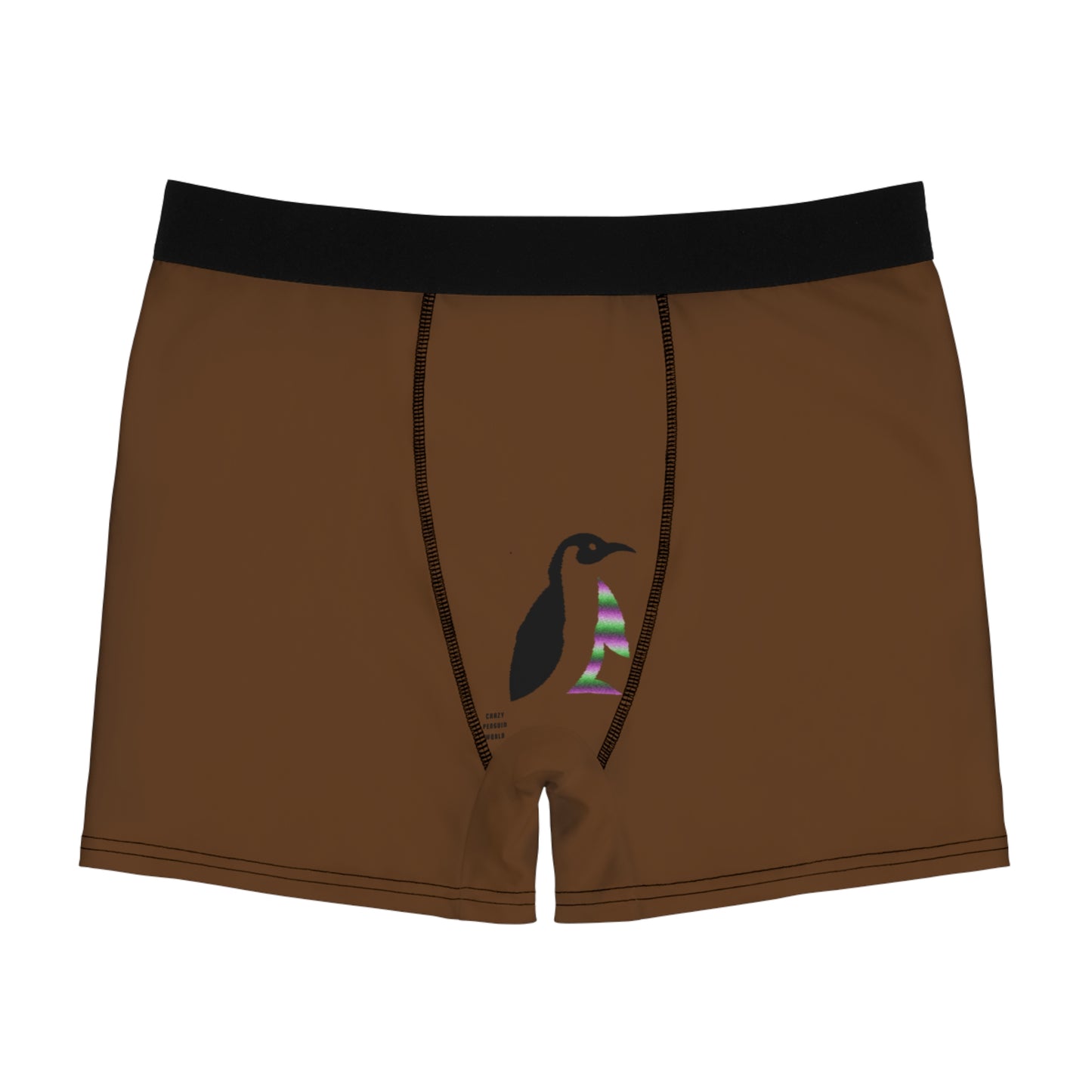 Men's Boxer Briefs: Soccer Brown