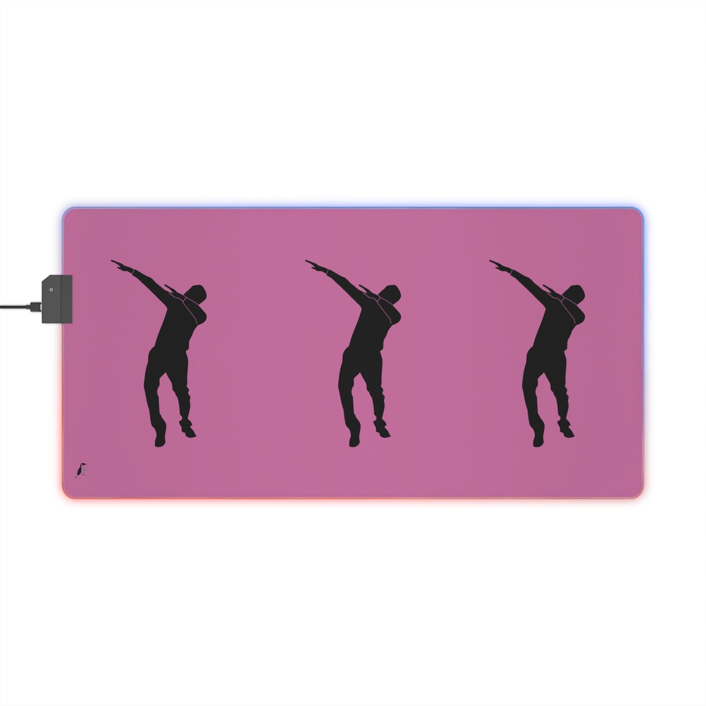 LED Gaming Mouse Pad: Dance Lite Pink