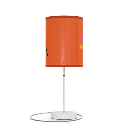 Lamp on a Stand, US|CA plug: Soccer Orange 