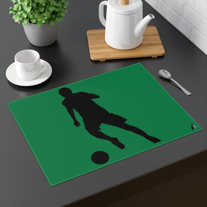 Placemat, 1pc: Soccer Dark Green