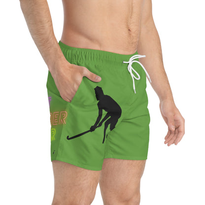 Swim Trunks: Hockey Green