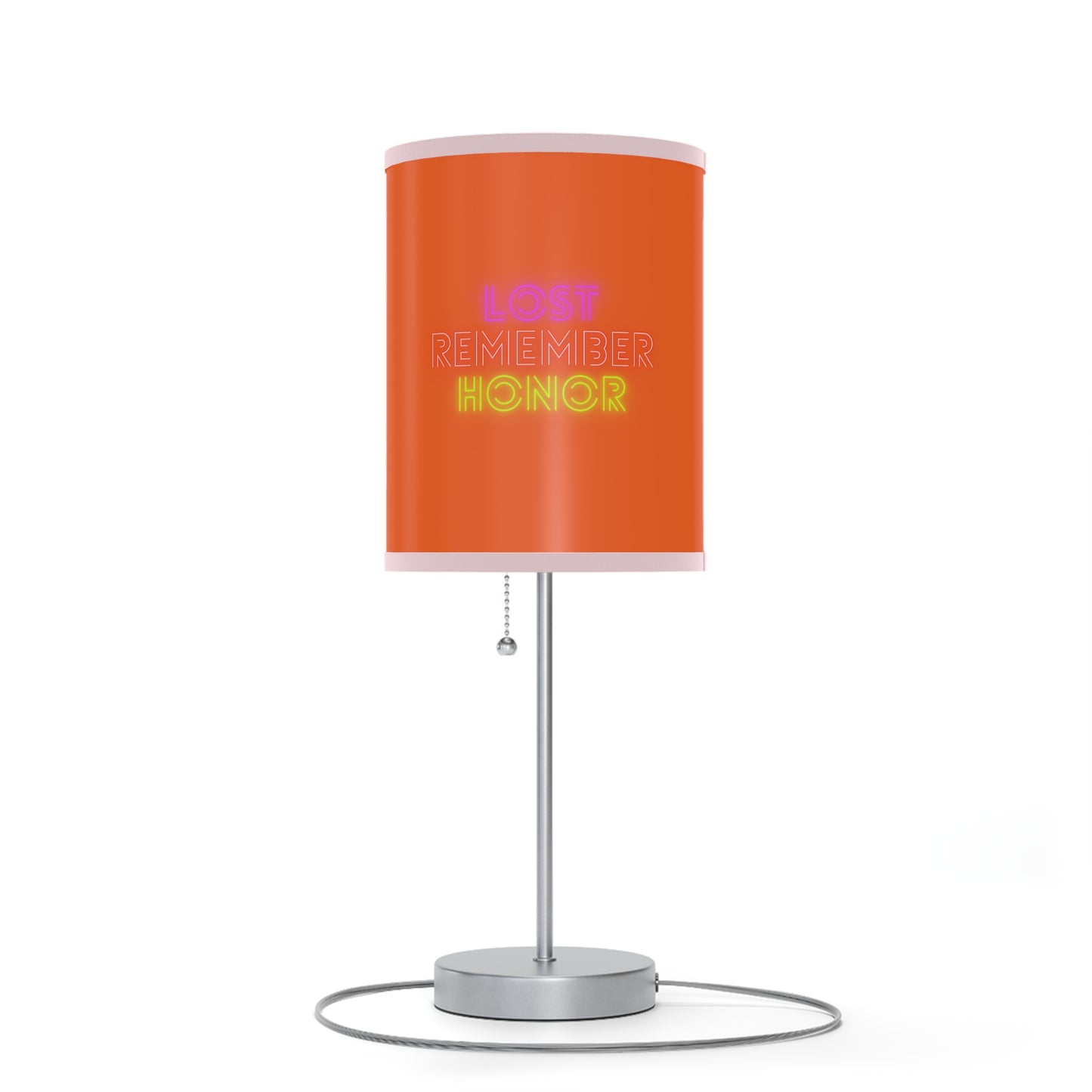 Lamp on a Stand, US|CA plug: Tennis Orange 