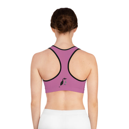 Sports Bra: Lost Remember Honor Lite Pink