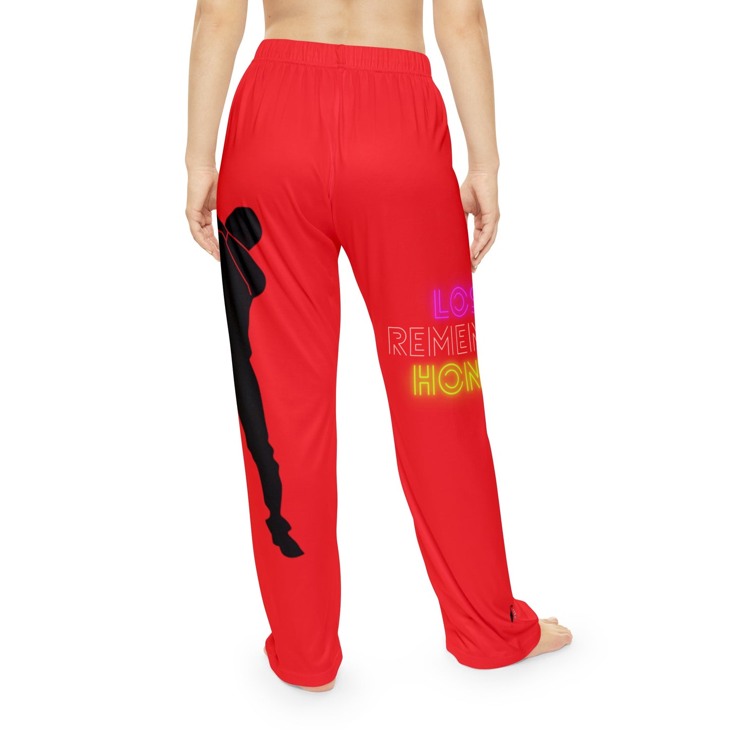 Women's Pajama Pants: Dance Red