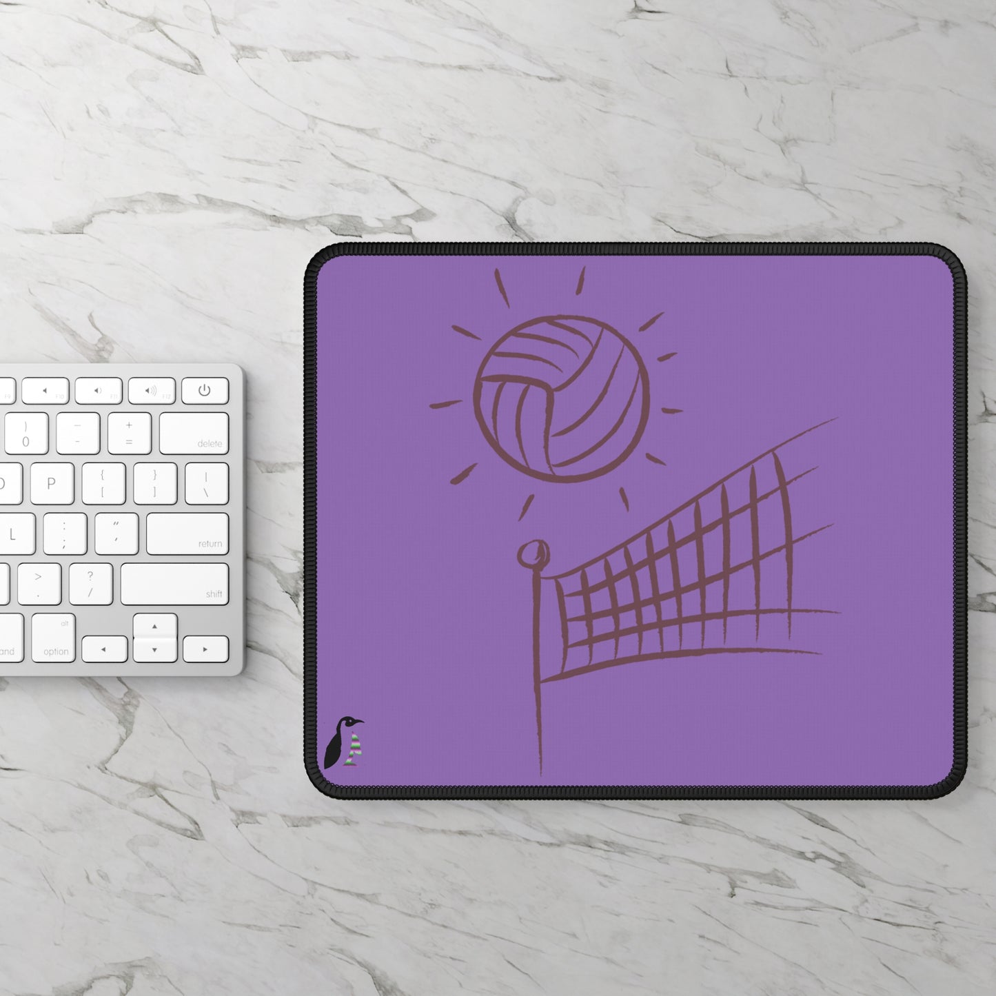 Gaming Mouse Pad: Volleyball Lite Purple