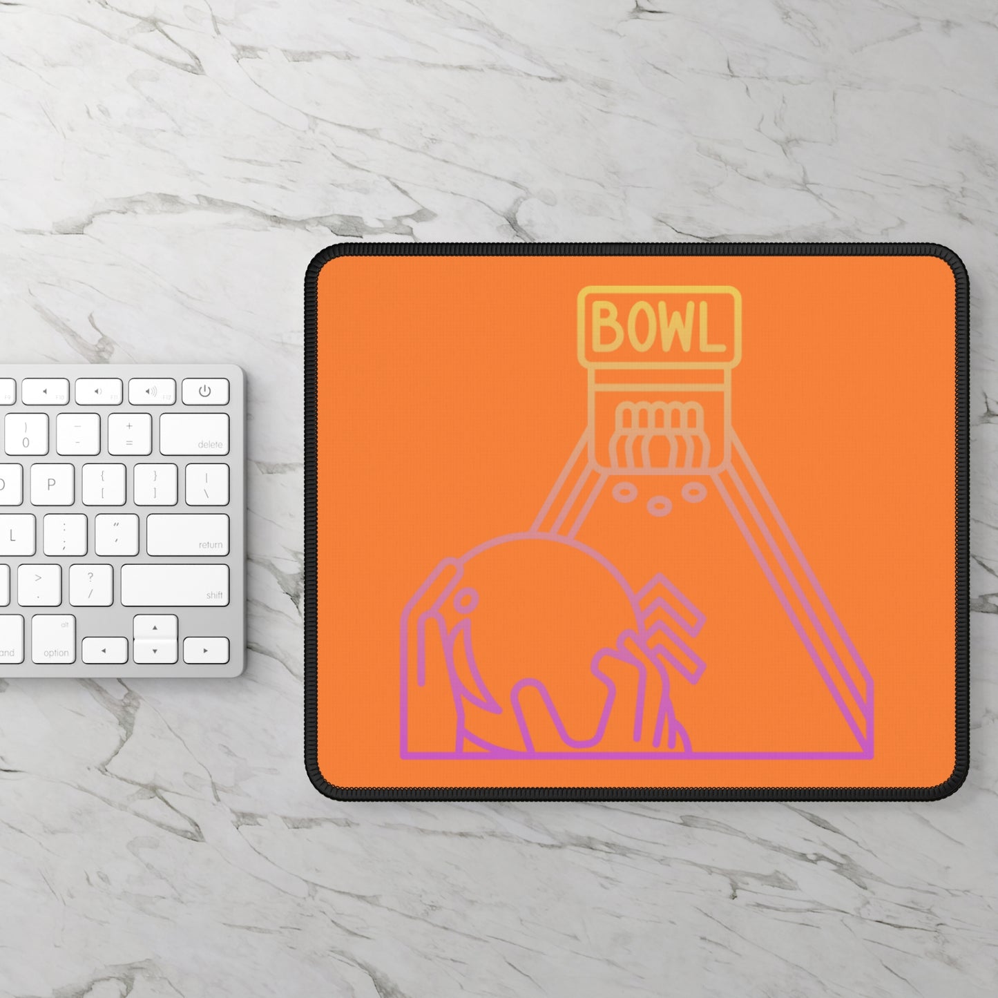 Gaming Mouse Pad: Bowling Crusta