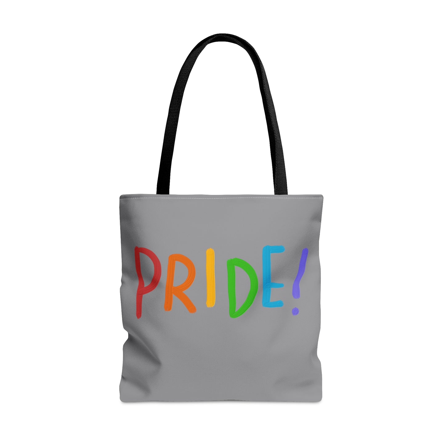 Tote Bag: LGBTQ Pride Grey