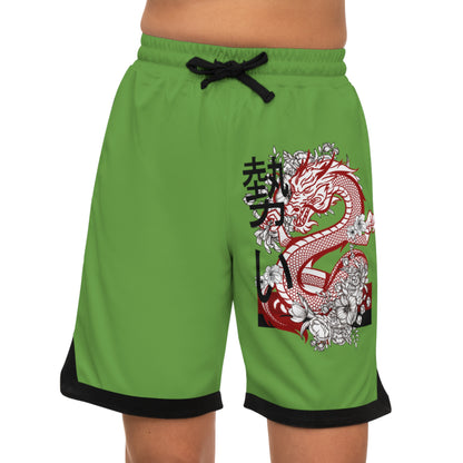 Basketball Rib Shorts: Dragons Green