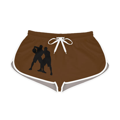 Women's Relaxed Shorts: Basketball Brown