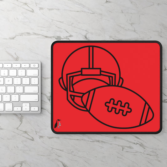 Gaming Mouse Pad: Football Red