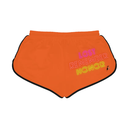 Women's Relaxed Shorts: Tennis Orange