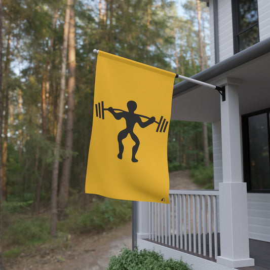 House Banner: Weightlifting Yellow