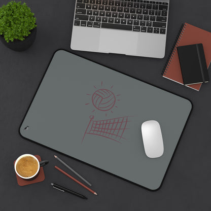 Desk Mat: Volleyball Lite Grey