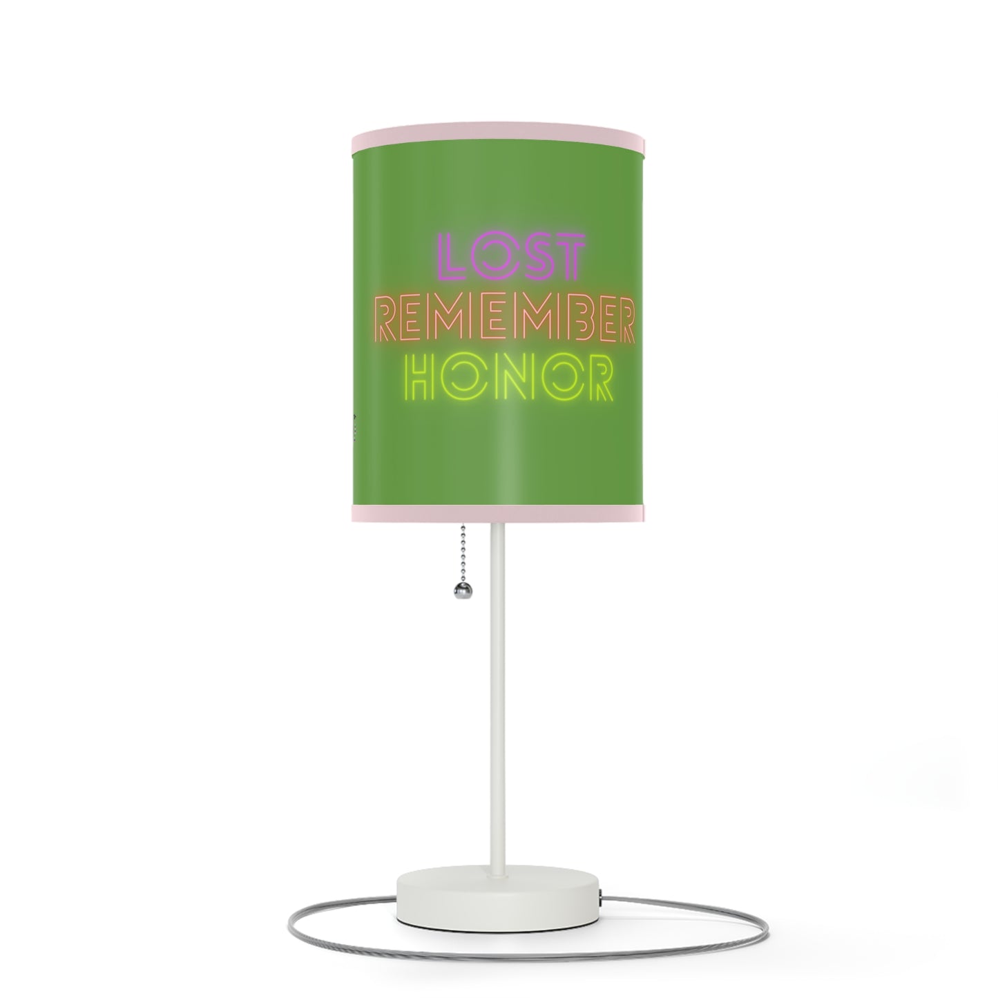 Lamp on a Stand, US|CA plug: Writing Green