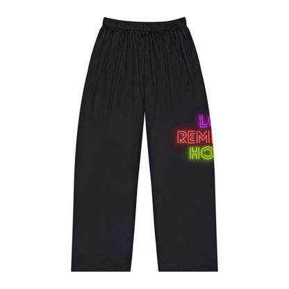 Women's Pajama Pants: Lost Remember Honor Black