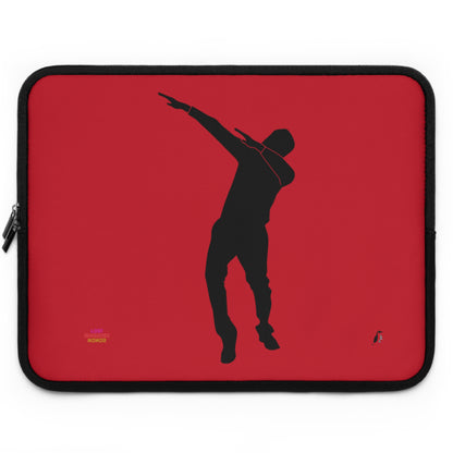 Laptop Sleeve: Dance Dark Red