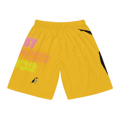 Basketball Shorts: Dance Yellow