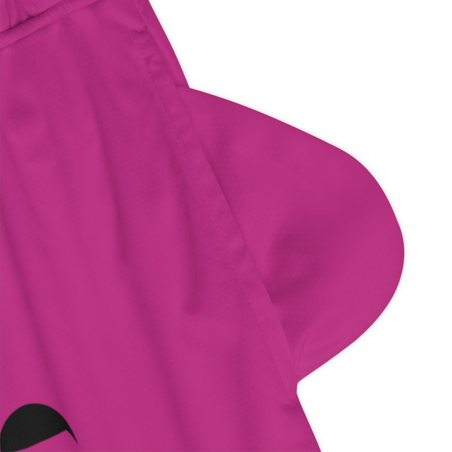 Basketball Rib Shorts: Racing Pink