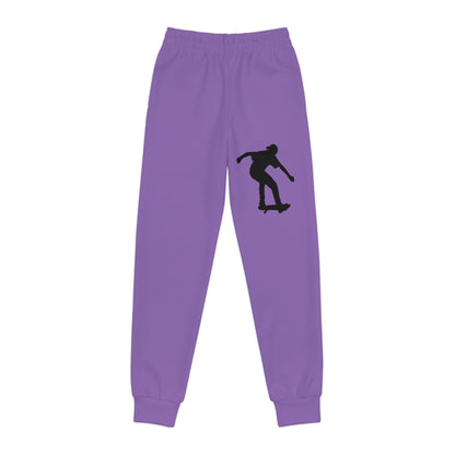 Youth Joggers: Skateboarding Lite Purple