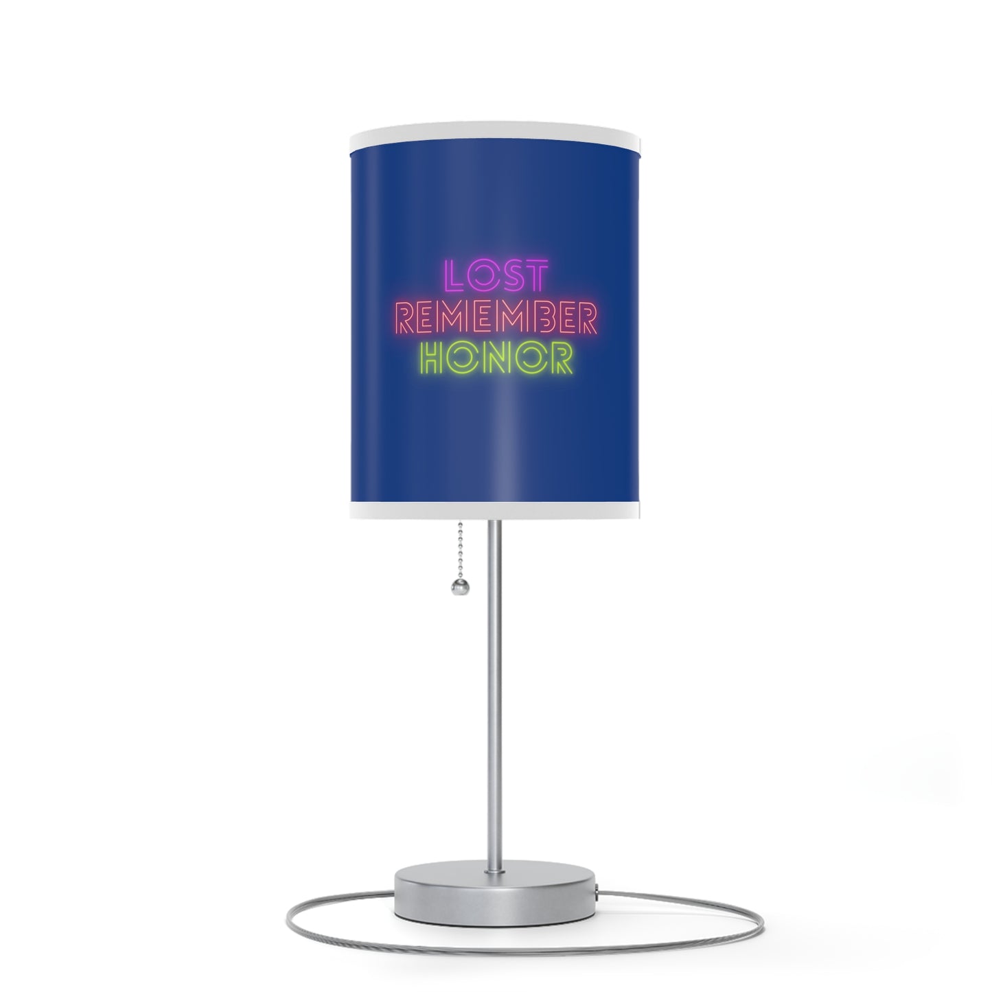 Lamp on a Stand, US|CA plug: Baseball Dark Blue