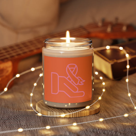 Scented Candle, 9oz: Fight Cancer Orange